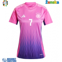 Njemačka Kai Havertz #7 Gostujuci Dres za Ženska EP 2024 Kratak Rukav